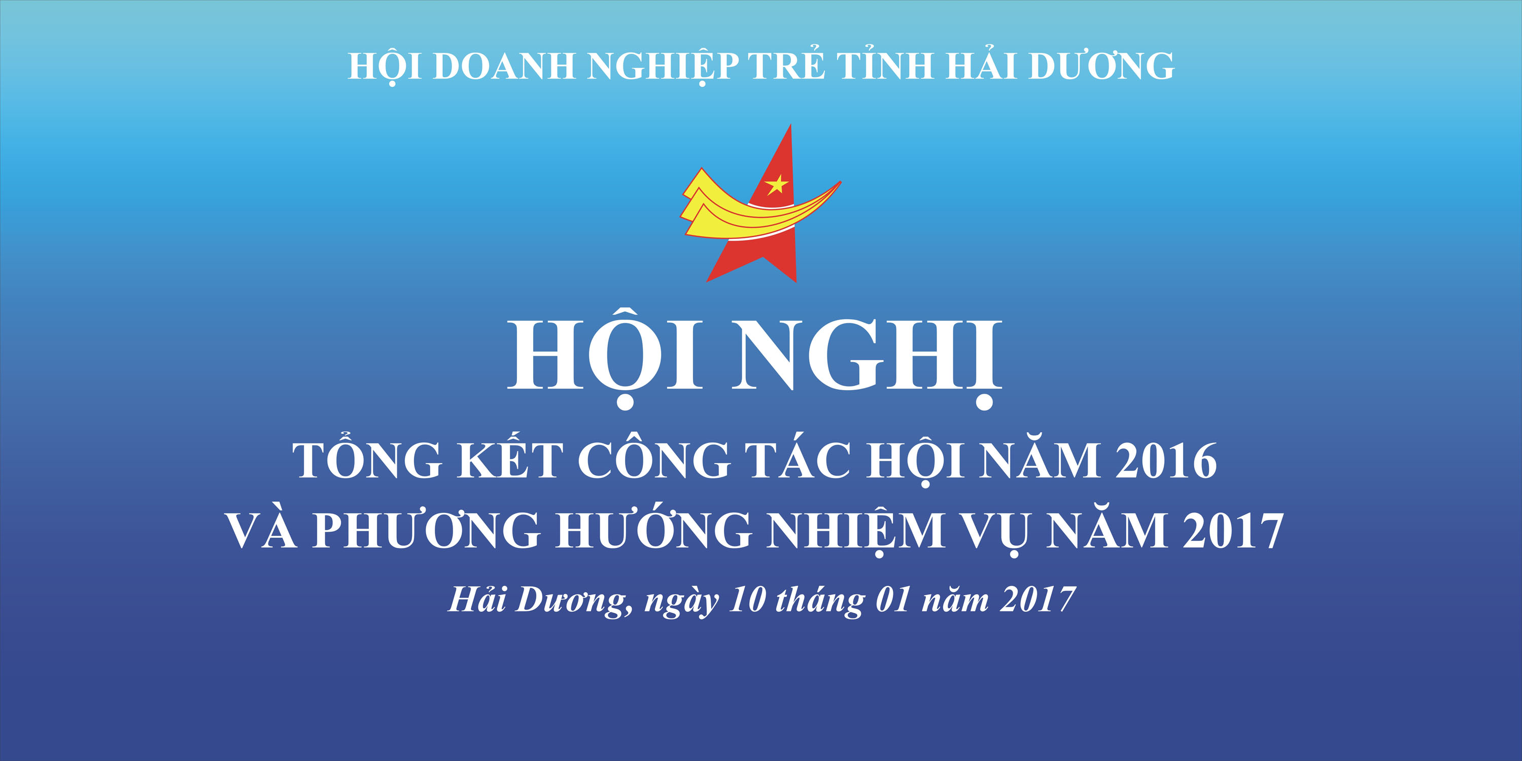 Mời dự Hội nghị tổng kết công tác Hội năm 2016 và phương hướng nhiệm vụ năm 2017